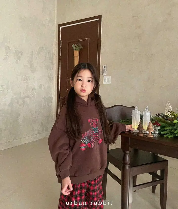 Urban Rabbit - Korean Children Fashion - #kidsstore - Christmas Bear Hoody  - 3