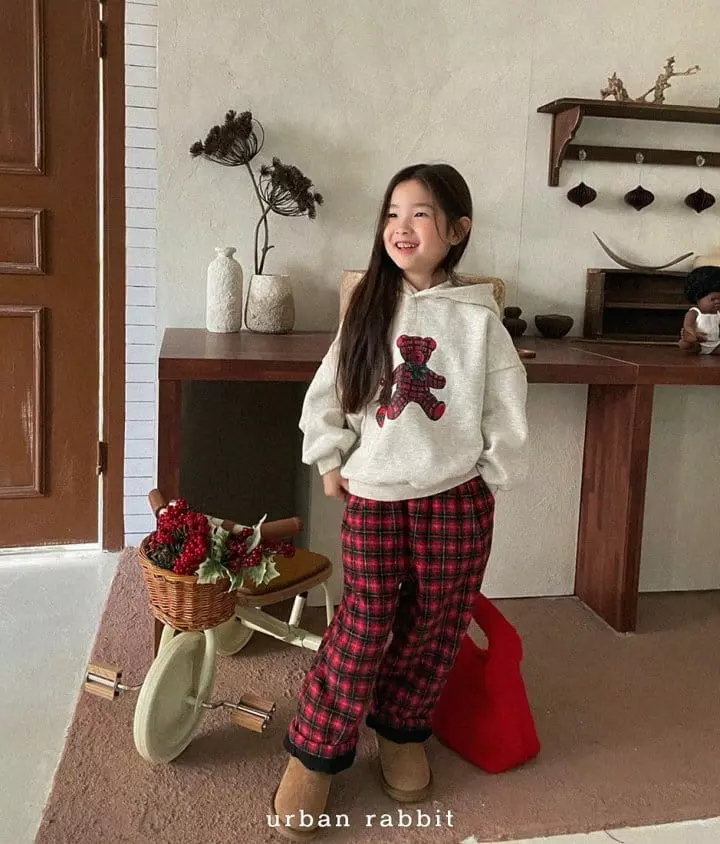 Urban Rabbit - Korean Children Fashion - #littlefashionista - Christmas Bear Hoody  - 6