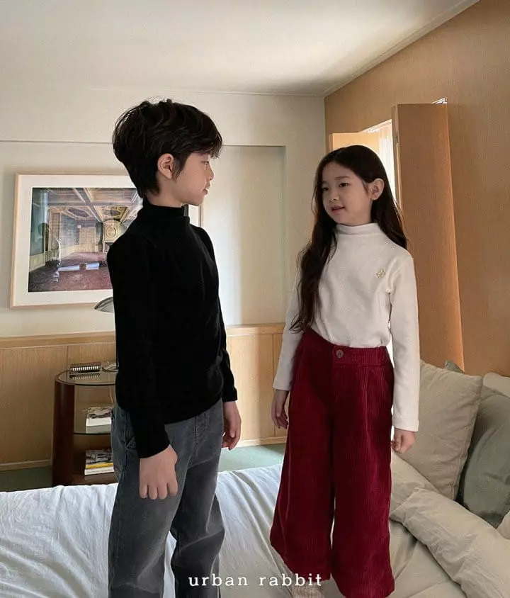 Urban Rabbit - Korean Children Fashion - #magicofchildhood - Simple Turtleneck Tee - 11