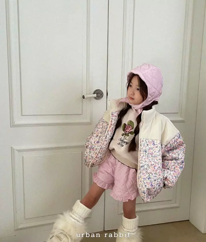 Urban Rabbit - Korean Children Fashion - #magicofchildhood - Flower Jacquard Padding Jumper - 11
