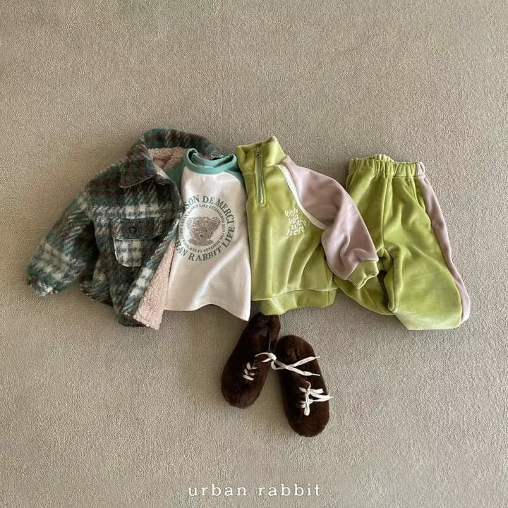 Urban Rabbit - Korean Children Fashion - #magicofchildhood - Brush Check Jacket - 9