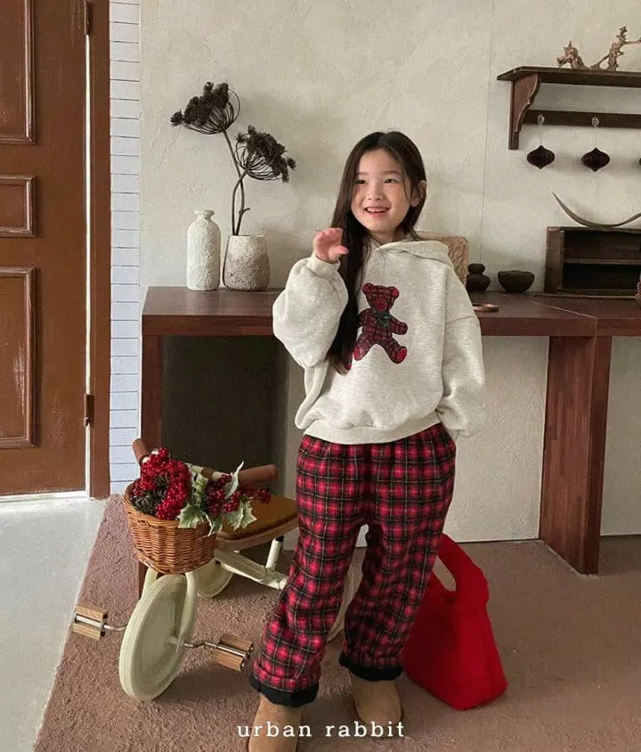 Urban Rabbit - Korean Children Fashion - #magicofchildhood - Christmas Bear Hoody  - 7