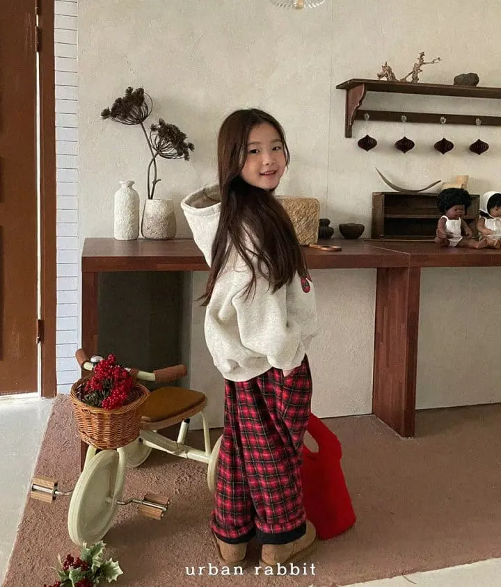 Urban Rabbit - Korean Children Fashion - #magicofchildhood - Christmas Check Pants - 5