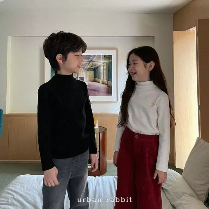 Urban Rabbit - Korean Children Fashion - #minifashionista - Simple Turtleneck Tee - 12