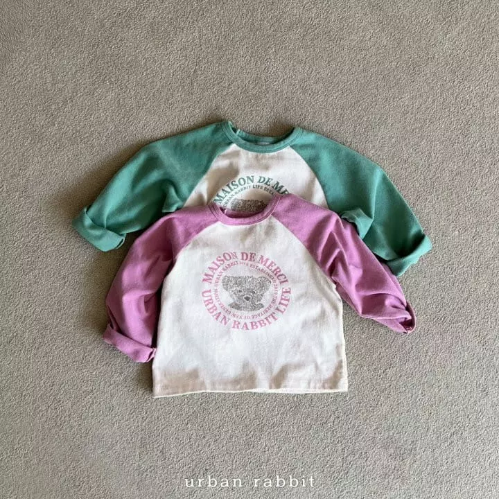 Urban Rabbit - Korean Children Fashion - #prettylittlegirls - Bear Regulan Tee