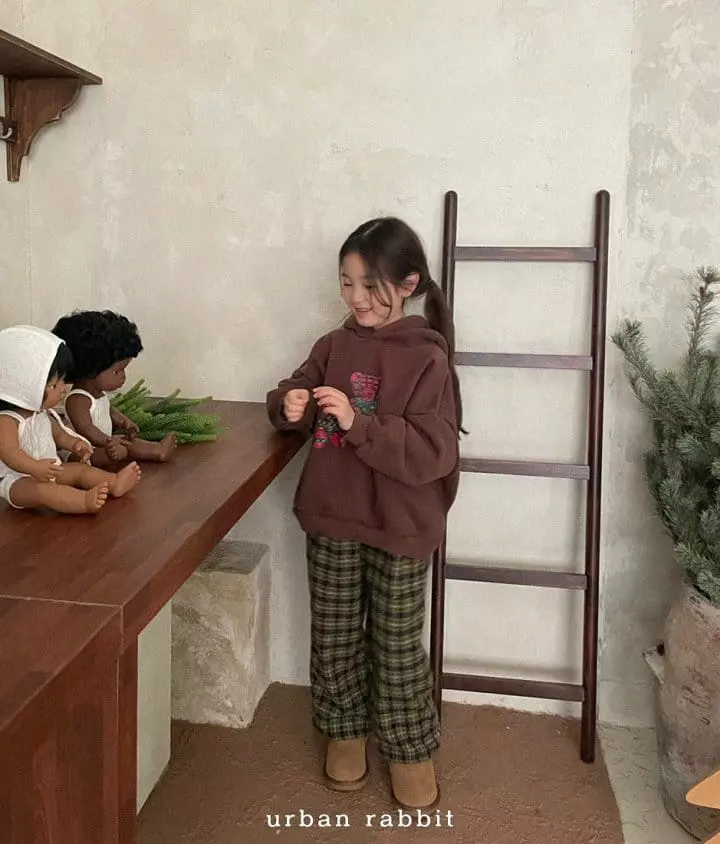 Urban Rabbit - Korean Children Fashion - #prettylittlegirls - Christmas Check Pants - 7