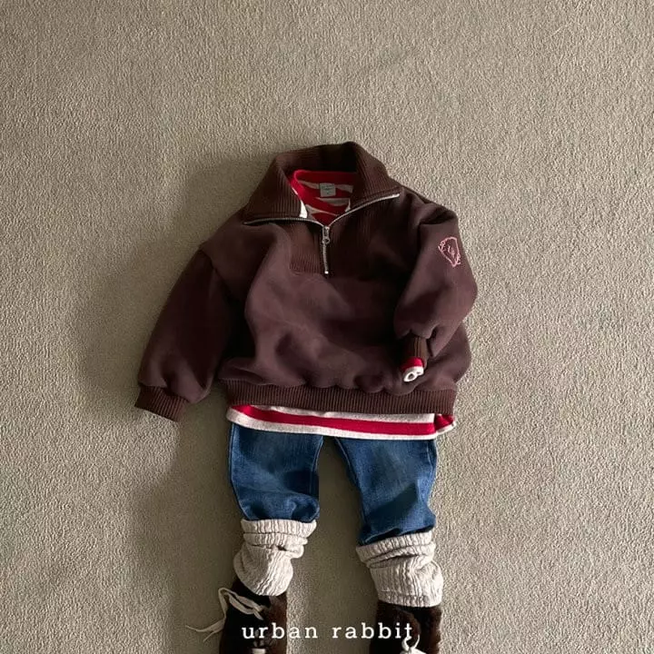 Urban Rabbit - Korean Children Fashion - #todddlerfashion - Knit Color Anorak - 8