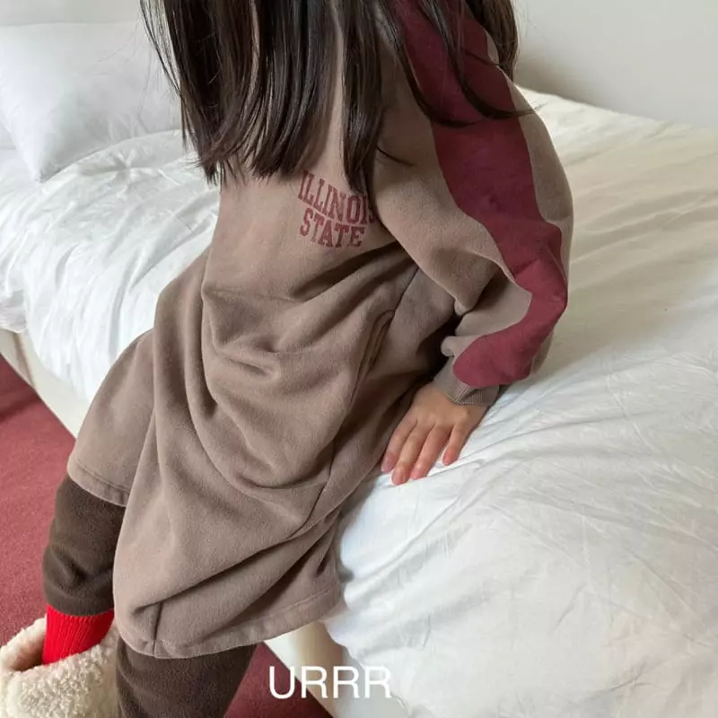 Urrr - Korean Children Fashion - #childofig - Oatmeal One-piece - 3