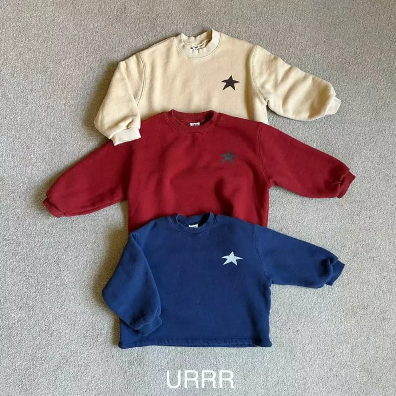 Urrr - Korean Children Fashion - #childofig - Star Sweatshirt
