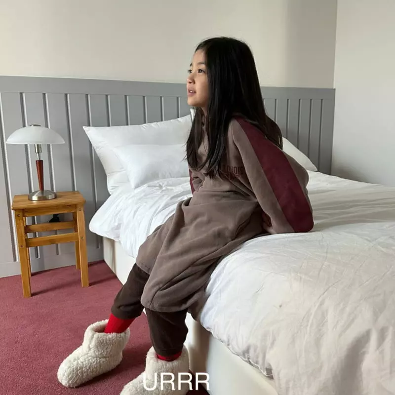 Urrr - Korean Children Fashion - #childofig - Oatmeal One-piece - 4