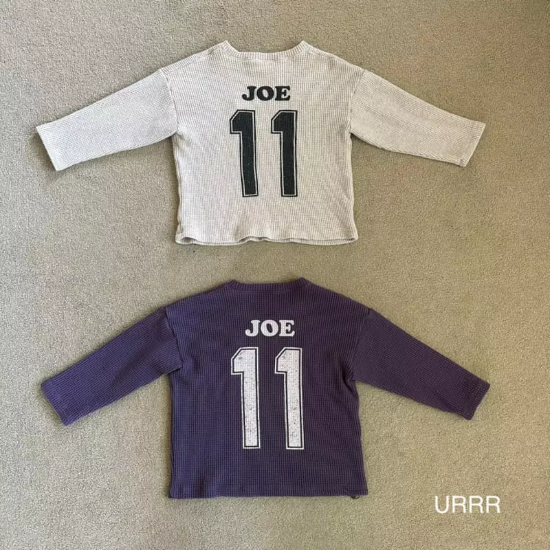 Urrr - Korean Children Fashion - #childrensboutique - Number Waffle Tee