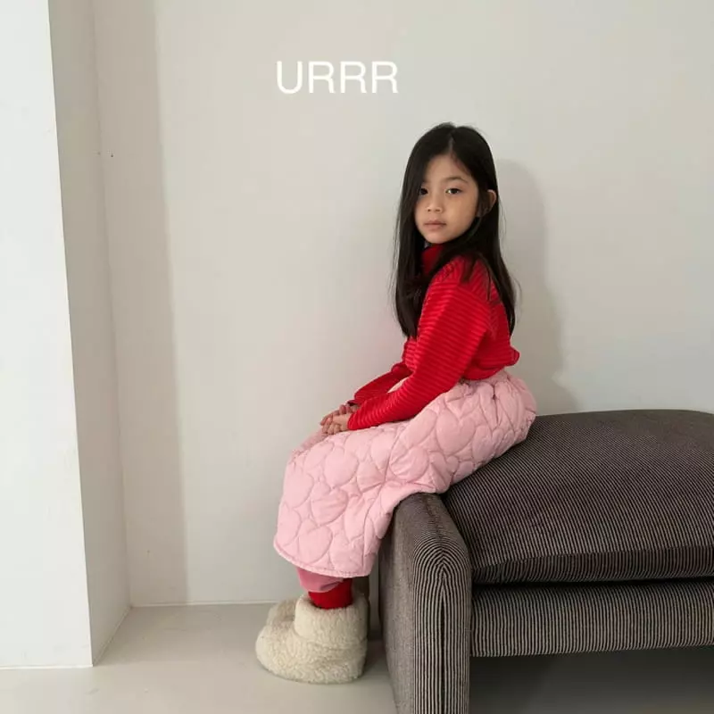Urrr - Korean Children Fashion - #designkidswear - Cherry Quilting Skirt - 8