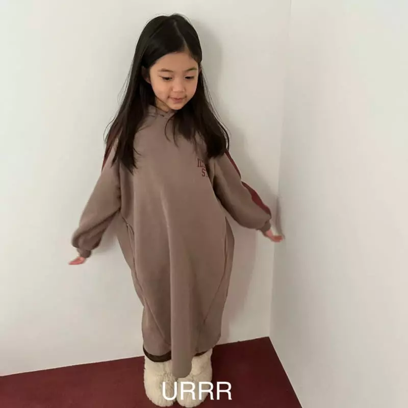 Urrr - Korean Children Fashion - #designkidswear - Oatmeal One-piece - 5