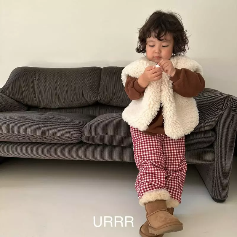 Urrr - Korean Children Fashion - #designkidswear - Latte Vest - 3
