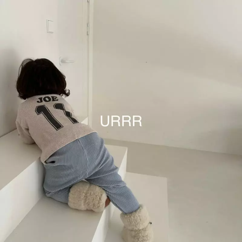 Urrr - Korean Children Fashion - #designkidswear - Number Waffle Tee - 2