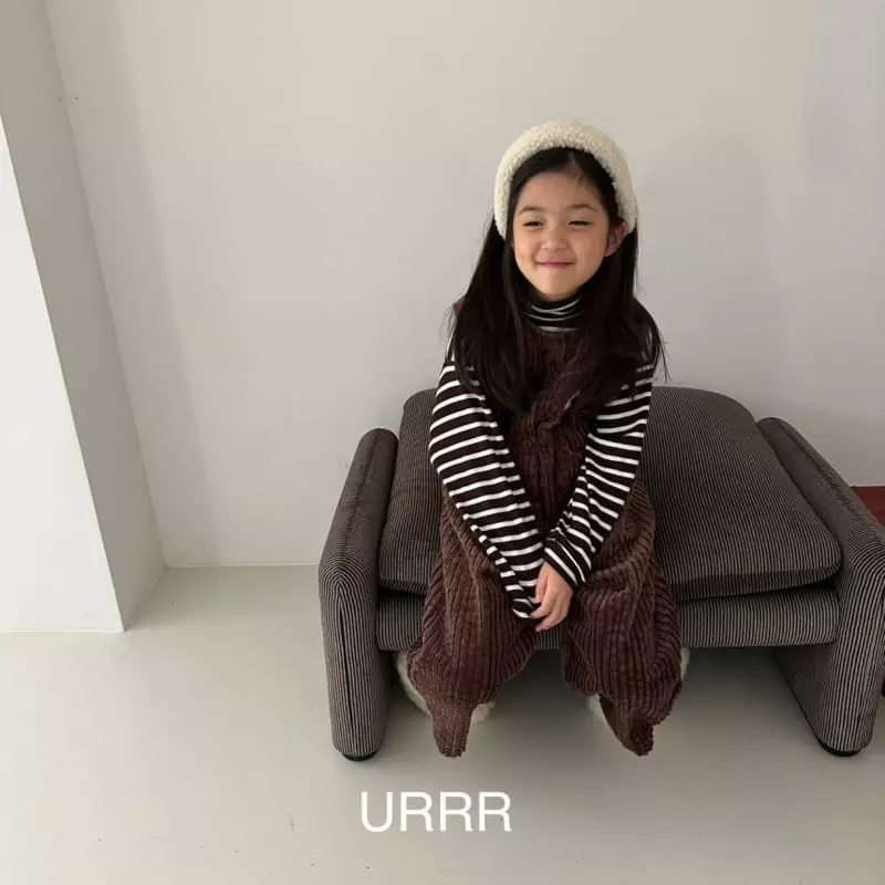 Urrr - Korean Children Fashion - #discoveringself - Cream Wapen Jumpsuit - 12