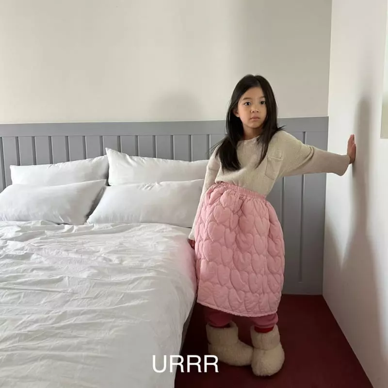 Urrr - Korean Children Fashion - #discoveringself - Cherry Quilting Skirt - 9