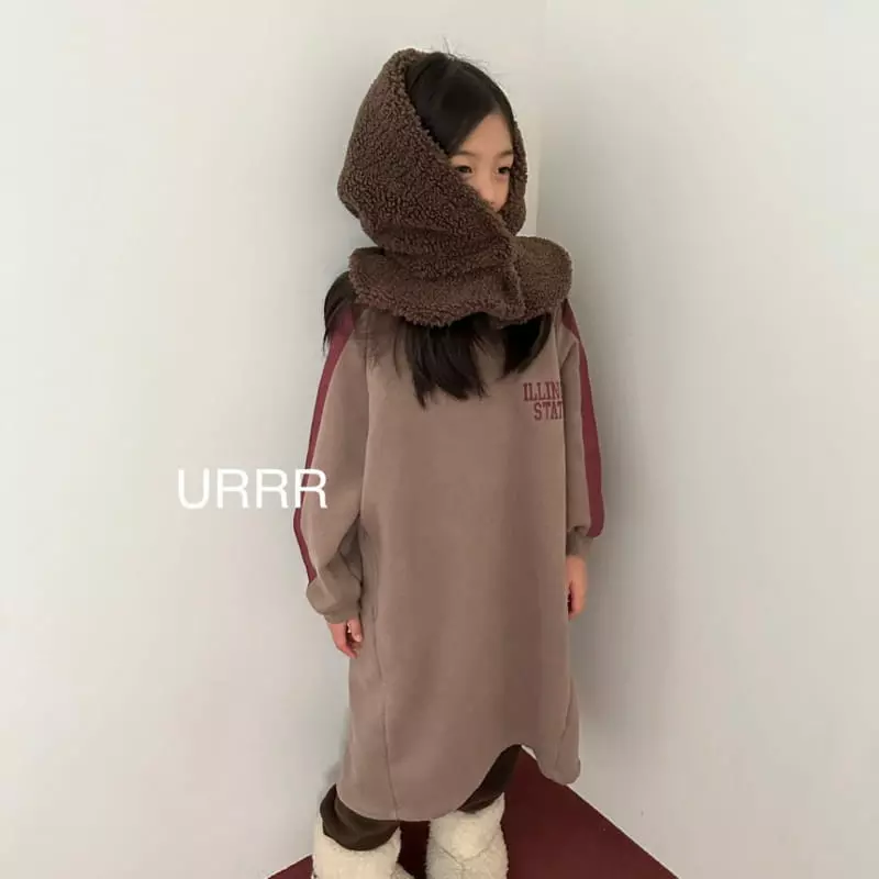 Urrr - Korean Children Fashion - #discoveringself - Oatmeal One-piece - 6