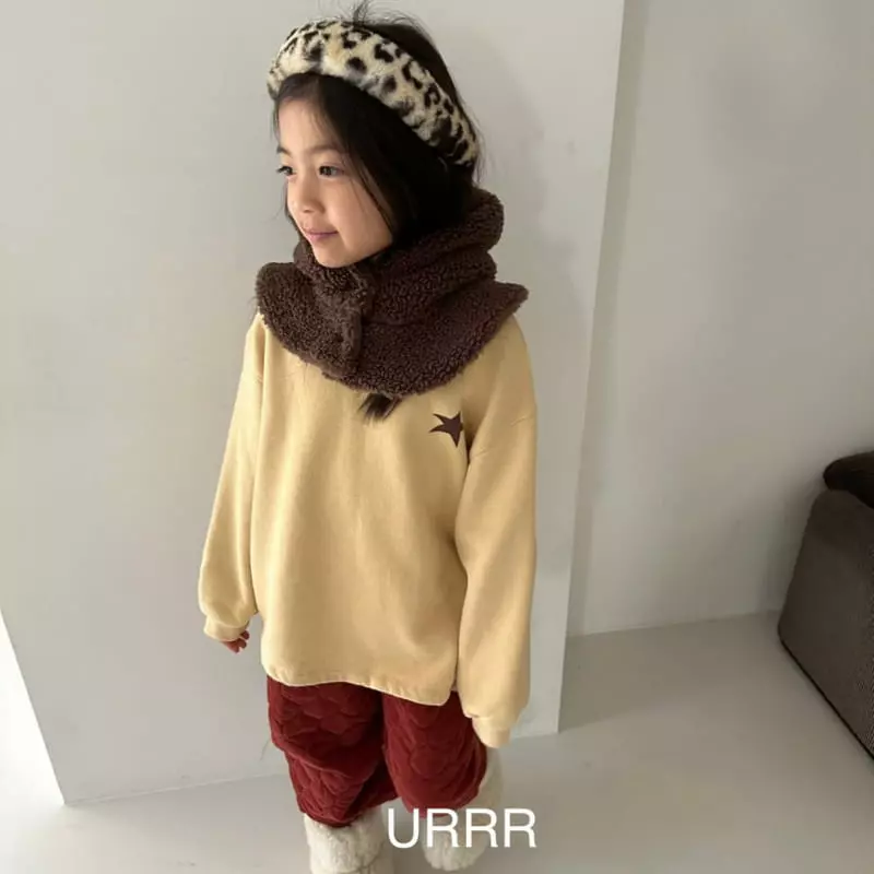 Urrr - Korean Children Fashion - #designkidswear - Star Sweatshirt - 4