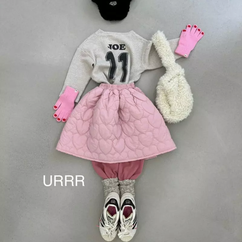Urrr - Korean Children Fashion - #kidsshorts - Cherry Quilting Skirt - 11