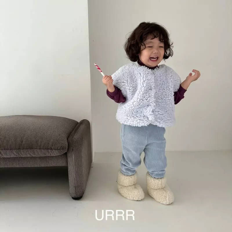 Urrr - Korean Children Fashion - #kidsstore - Latte Vest - 7