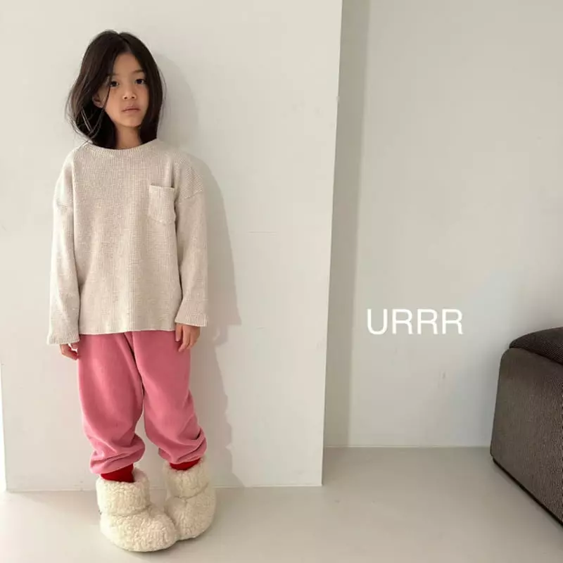 Urrr - Korean Children Fashion - #kidsstore - Number Waffle Tee - 6