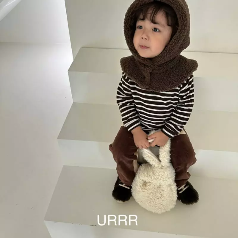 Urrr - Korean Children Fashion - #kidzfashiontrend - Oreo Stripes Turtleneck Tee - 9