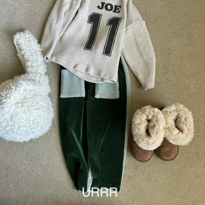 Urrr - Korean Children Fashion - #minifashionista - Number Waffle Tee - 11