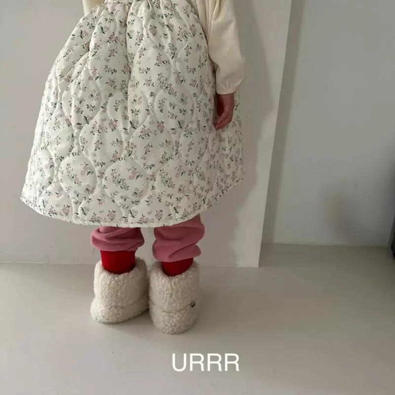 Urrr - Korean Children Fashion - #stylishchildhood - Cherry Quilting Skirt - 5