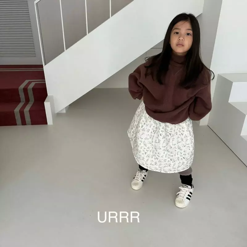 Urrr - Korean Children Fashion - #todddlerfashion - Cherry Quilting Skirt - 3