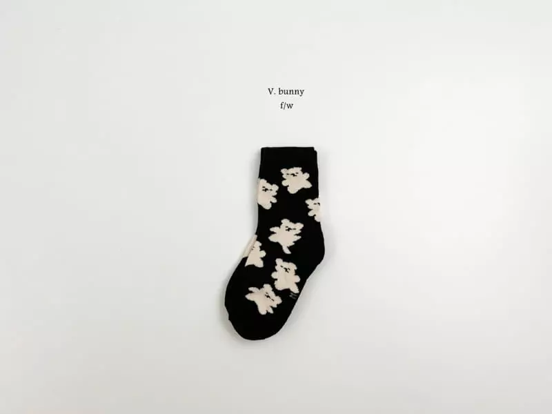 V Bunny - Korean Children Fashion - #Kfashion4kids - Bave Socks Set - 2