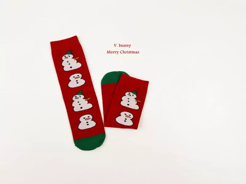 V Bunny - Korean Children Fashion - #childofig - Snoe Man Socks Set - 2
