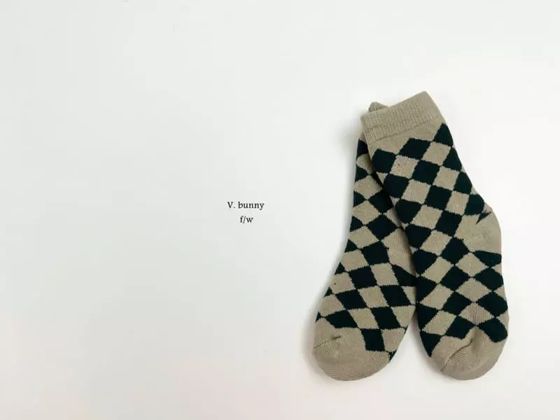 V Bunny - Korean Children Fashion - #designkidswear - 28 Socks Set - 11