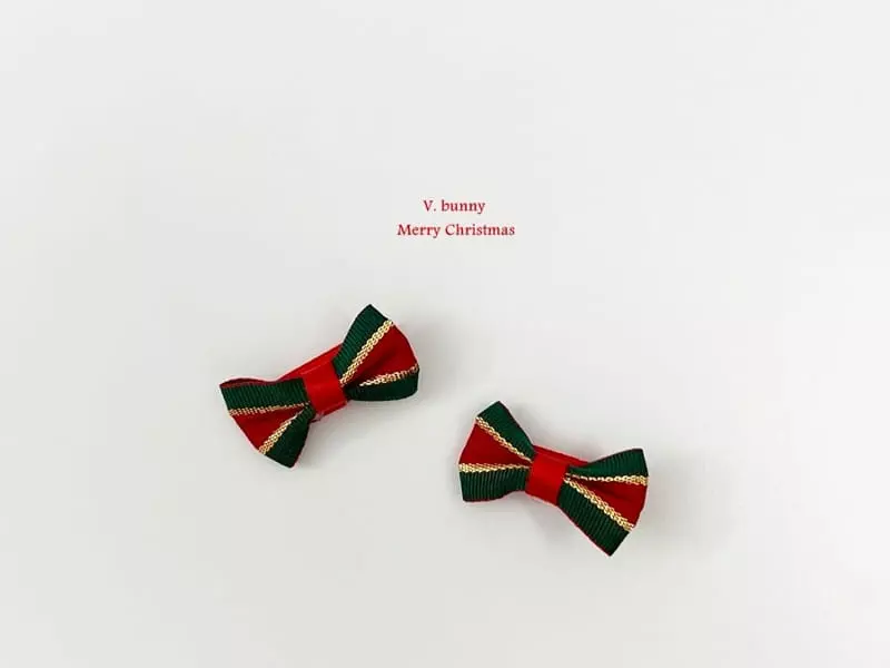 V Bunny - Korean Children Fashion - #designkidswear - Party Hairpin Set - 7