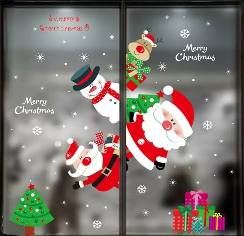 V Bunny - Korean Children Fashion - #fashionkids - Christmas Sticker - 8