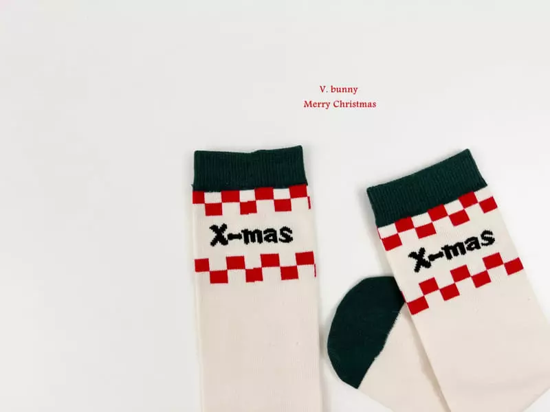 V Bunny - Korean Children Fashion - #discoveringself - Mas socks Set - 4