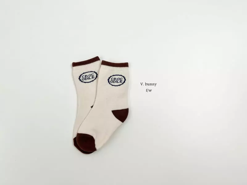 V Bunny - Korean Children Fashion - #magicofchildhood - Cro Socks Set - 2