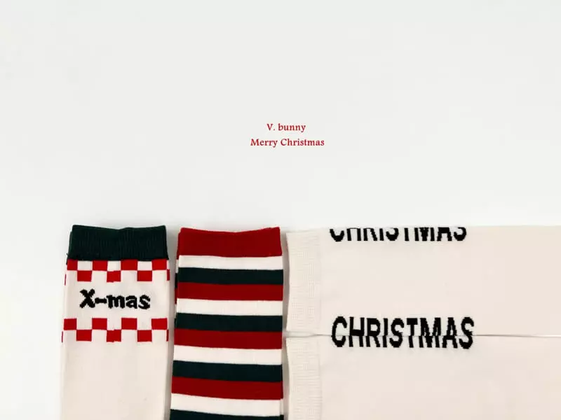 V Bunny - Korean Children Fashion - #magicofchildhood - Mas socks Set - 10