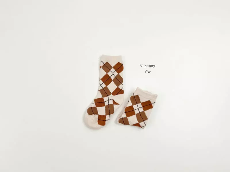 V Bunny - Korean Children Fashion - #prettylittlegirls - Ggaggung Socks Set - 7