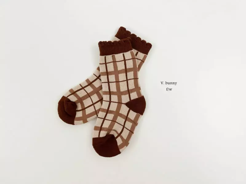 V Bunny - Korean Children Fashion - #prettylittlegirls - Danpung Socks Set - 4