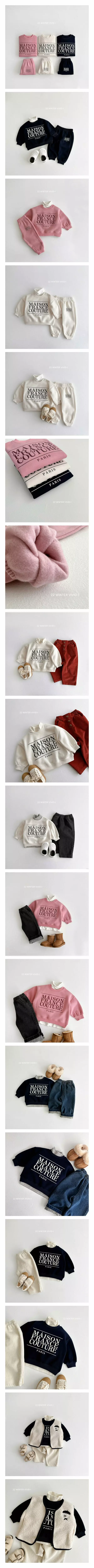Vivid I - Korean Children Fashion - #childofig - Masion Top Bottom Set