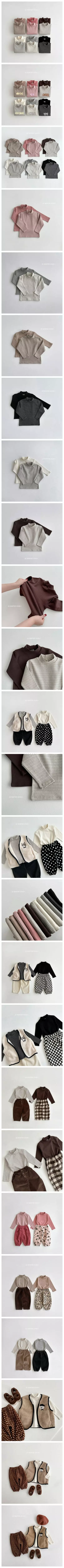 Vivid I - Korean Children Fashion - #childofig - One More Turtleneck Tee