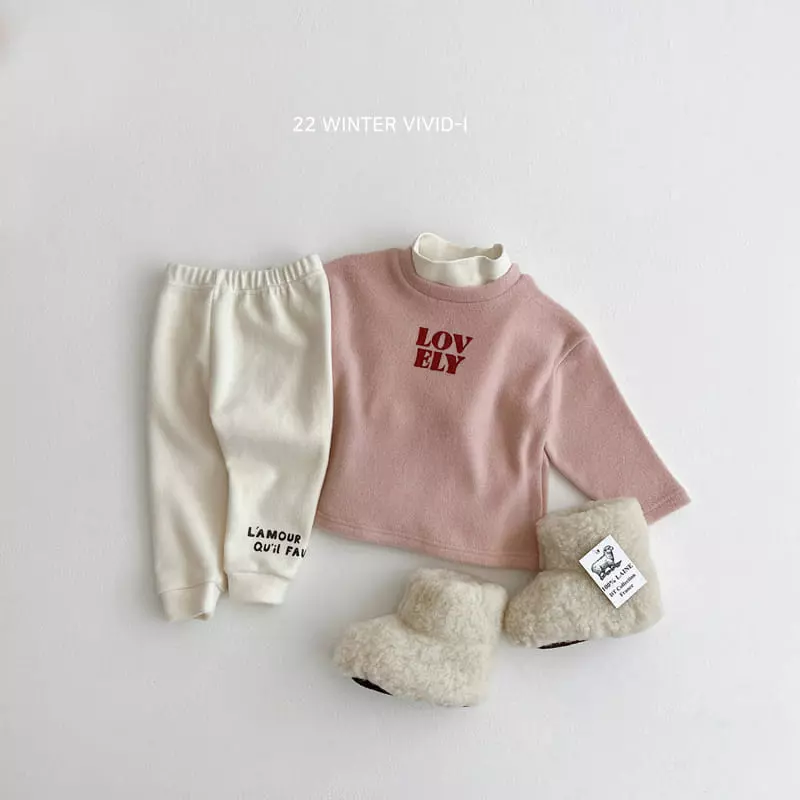 Vivid I - Korean Children Fashion - #childofig - Lettering Leggings - 7