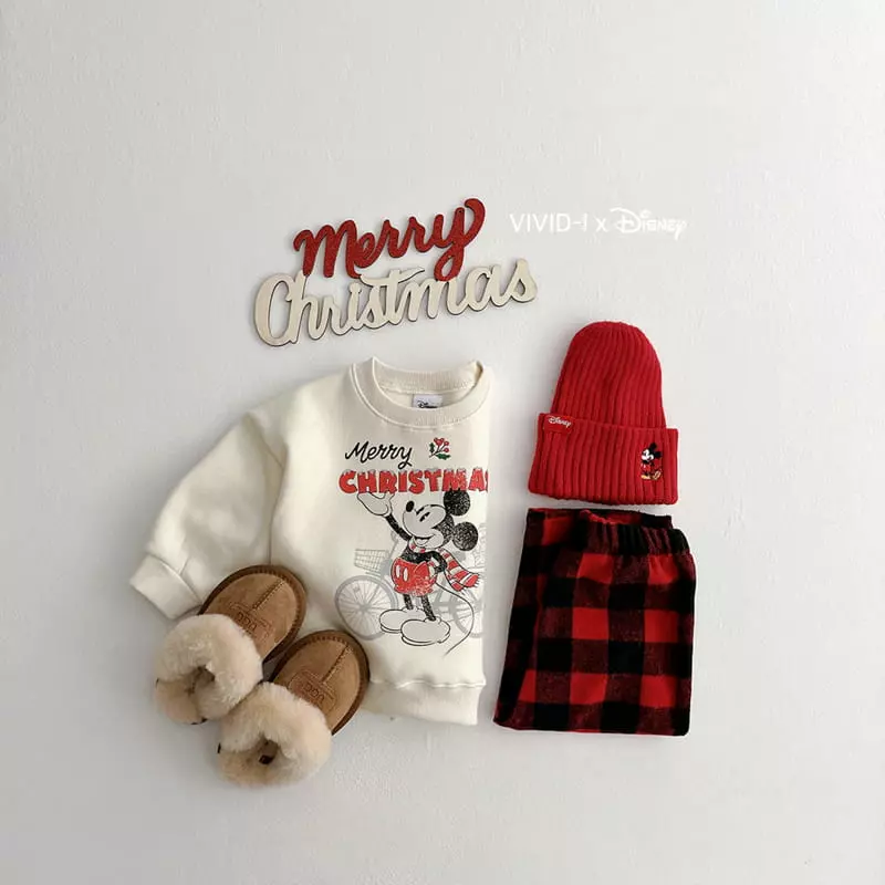 Vivid I - Korean Children Fashion - #childrensboutique - Bear Check Pants - 9