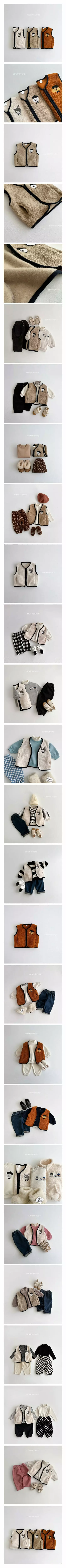 Vivid I - Korean Children Fashion - #designkidswear - Bbogle Puppy Vest