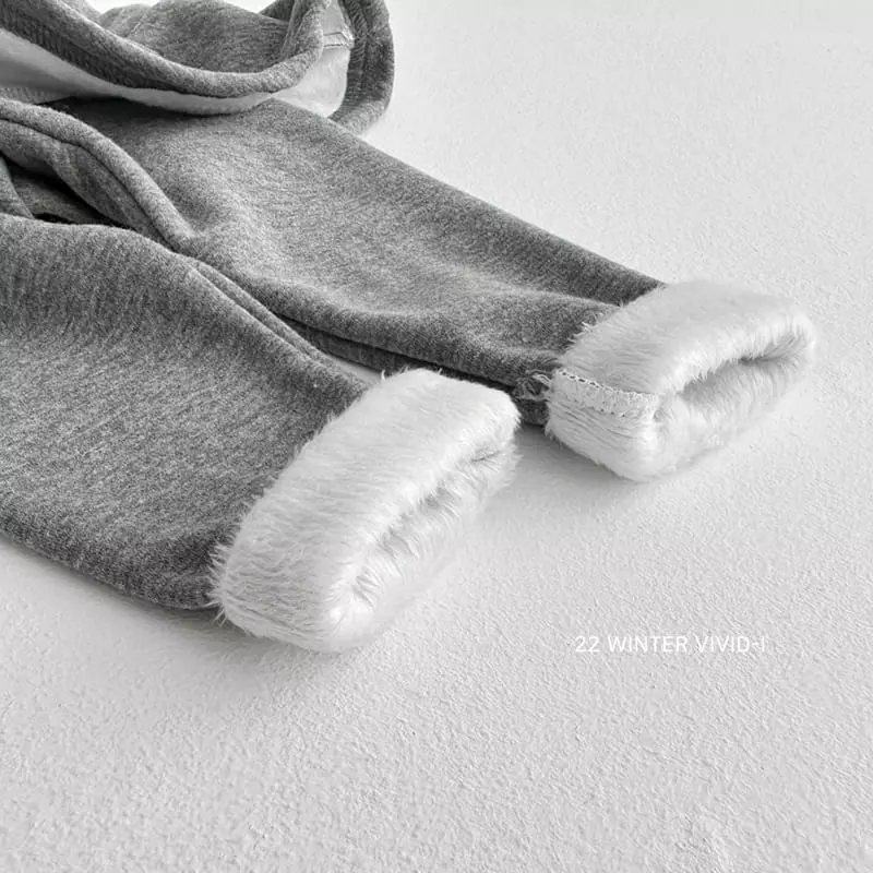 Vivid I - Korean Children Fashion - #designkidswear - Hot Fleece Skirt Leggigns - 7