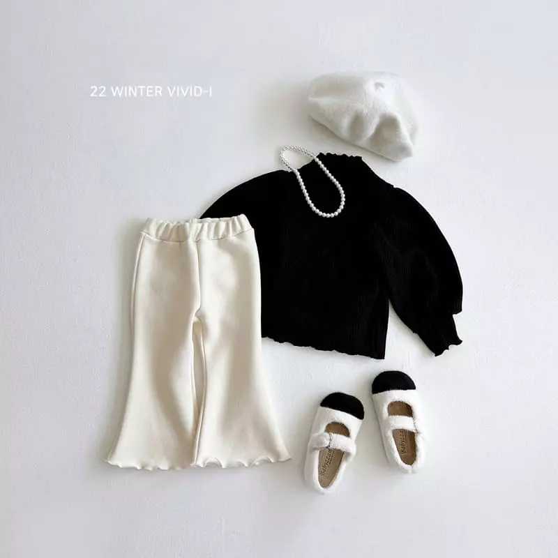 Vivid I - Korean Children Fashion - #childrensboutique - Bootscut Pants - 4