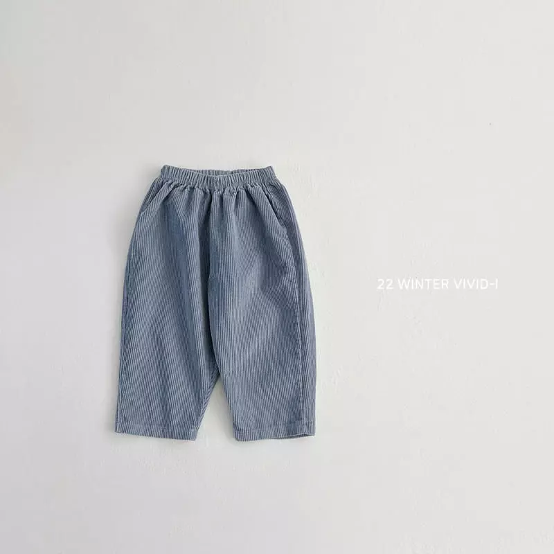 Vivid I - Korean Children Fashion - #designkidswear - Corduroy Pants - 2