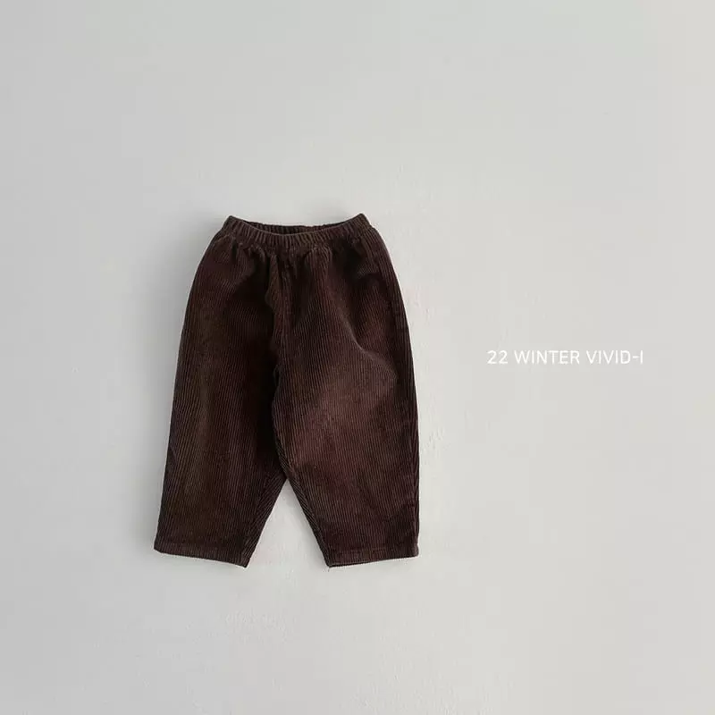 Vivid I - Korean Children Fashion - #discoveringself - Corduroy Pants - 4