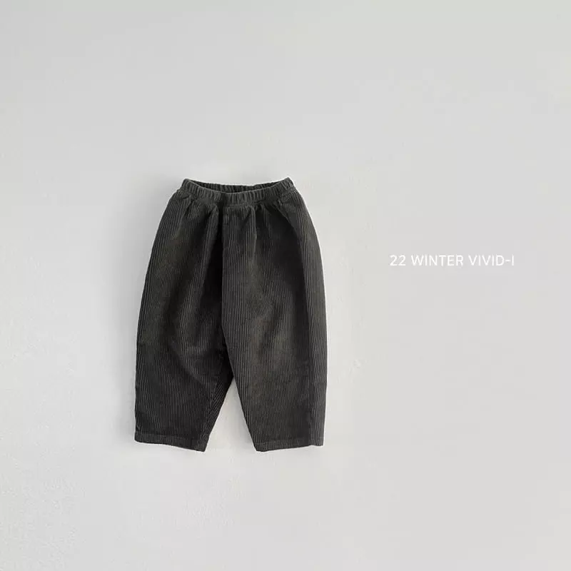 Vivid I - Korean Children Fashion - #kidsshorts - Corduroy Pants - 5